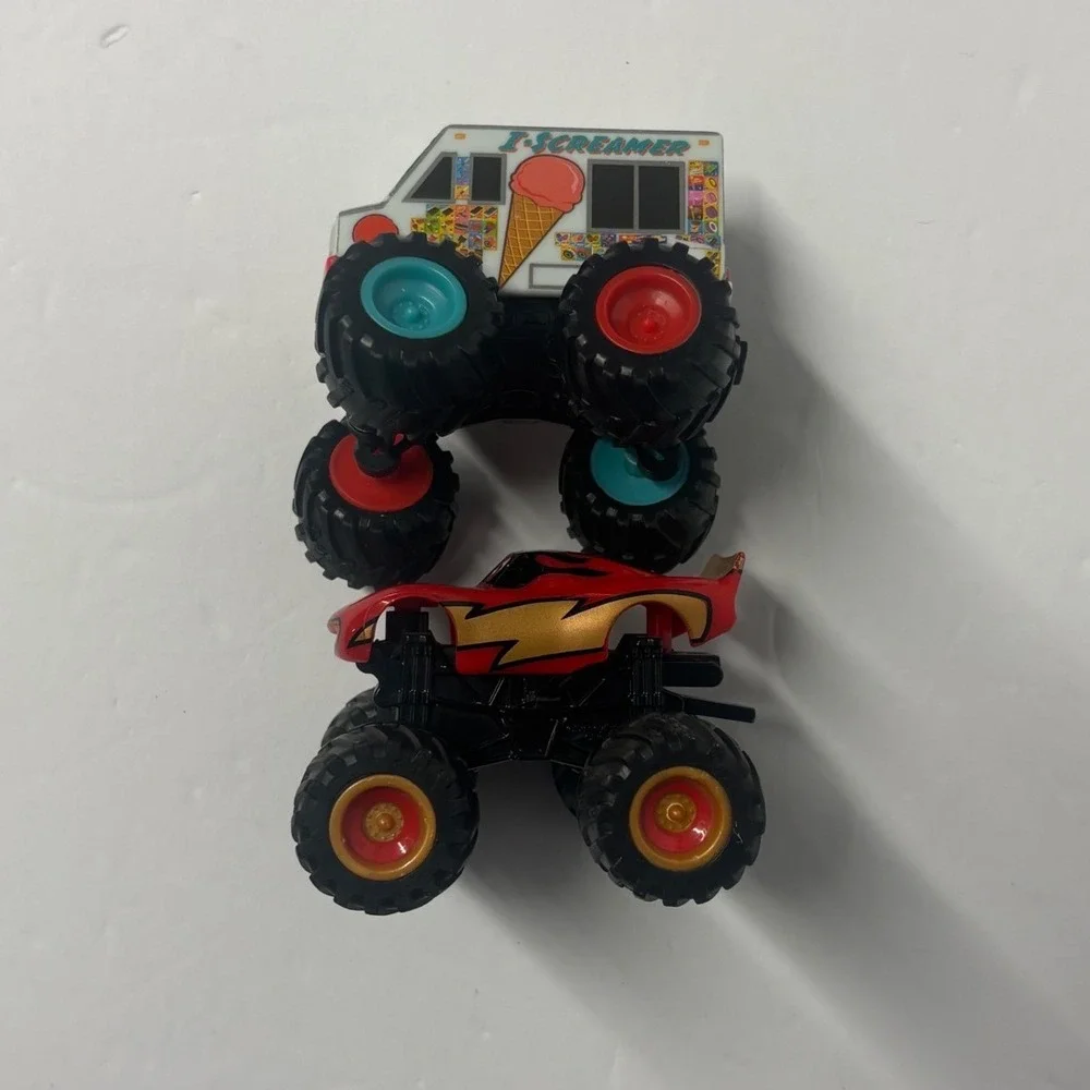 Disney Pixar Cars Monster Truck I-Screamer Tormentor McMean Paddy O'Concrete